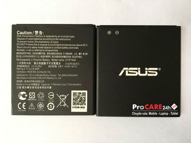 Thay pin Asus Zenfone 4.5 giá rẻ ở HCM