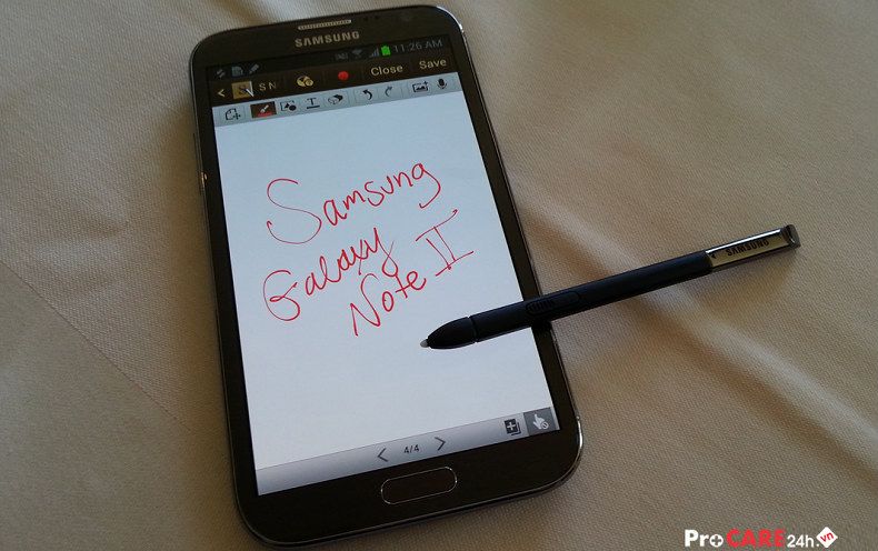 Thay màn hình Samsung Galaxy Note 2 nhanh ở HCM