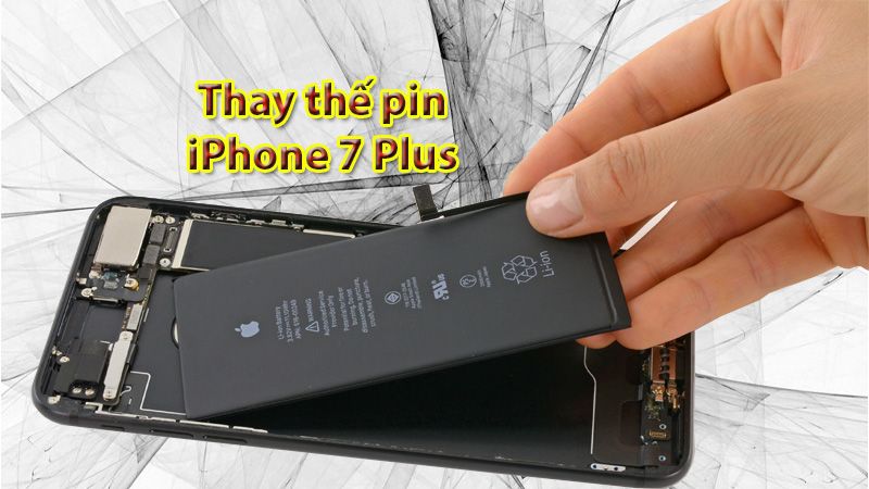 cách thay pin iphone 7 plus