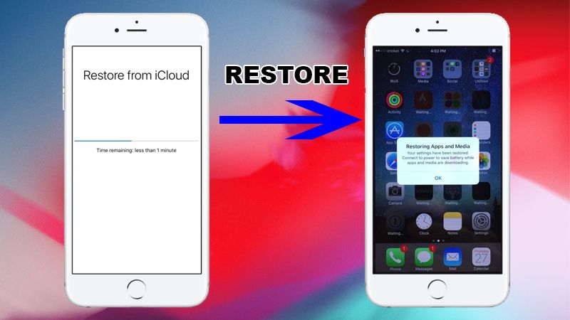 Hướng dẫn khôi phục dữ liệu iPhone sau khi bị xóa