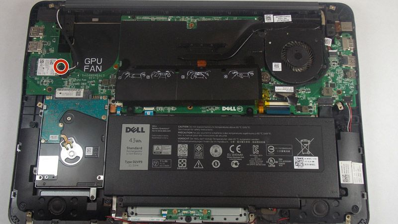 Hướng dẫn thay thế bàn phím laptop Dell Inspiron 15-7547 | bloghong.com