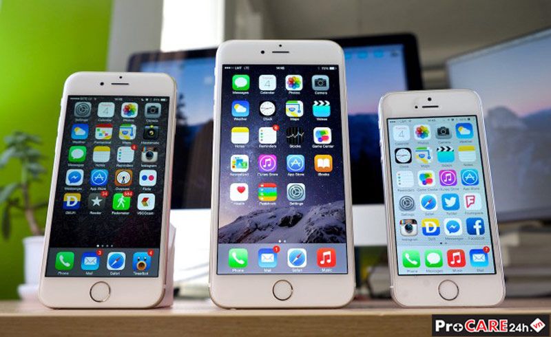 Hiện nay được sử dụng phổ biến nhất là 5 mẫu iPhone nào