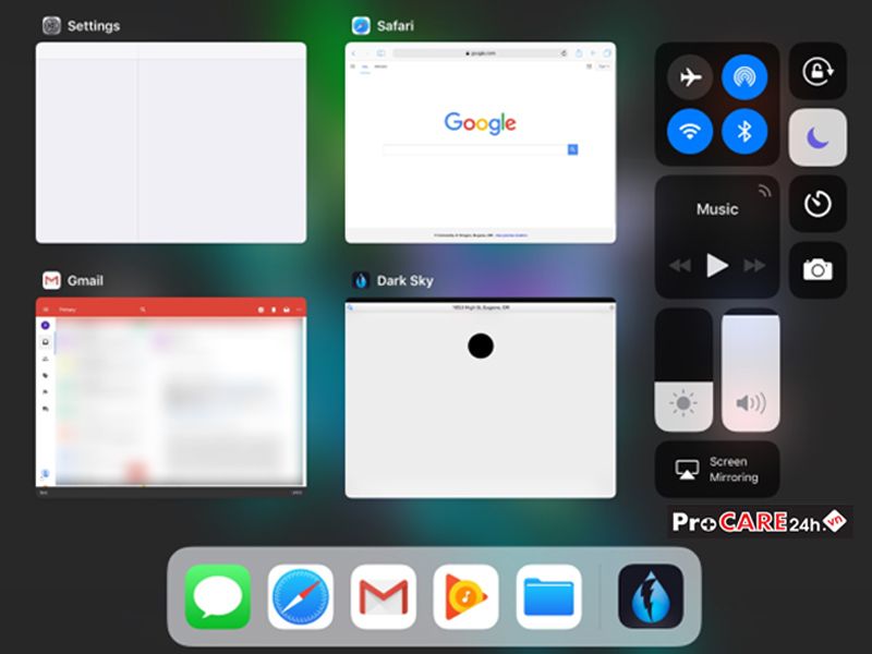 iPad có thể chạy nhiều ứng dụng cùng lúc nhờ tính năng nào?