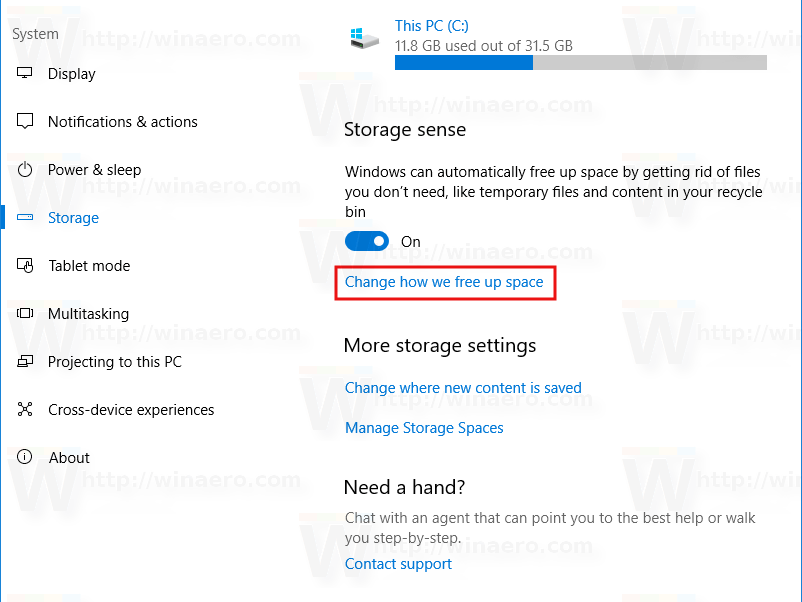 Windows 10 Creators có tính năng tự dọn dẹp ổ cứng