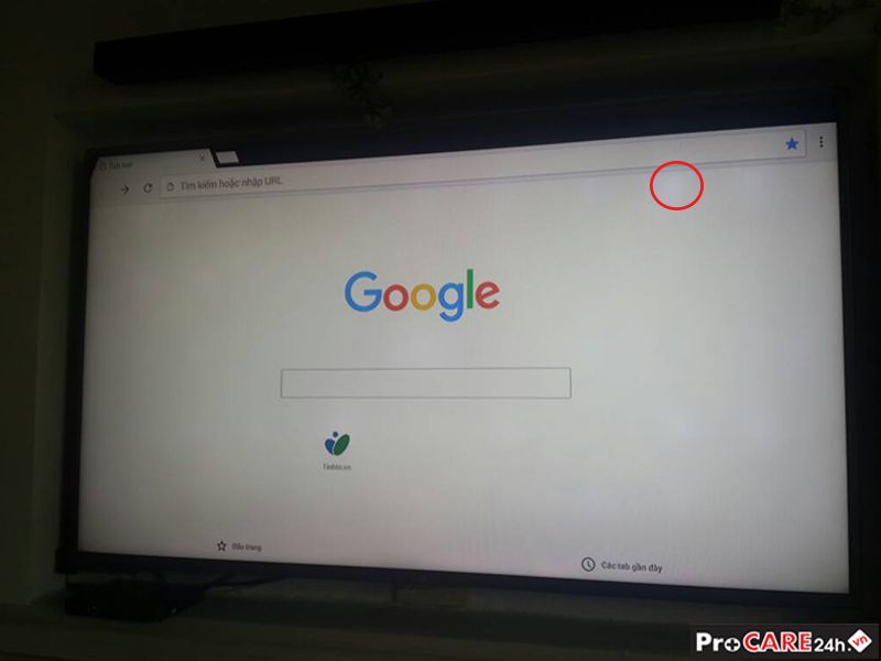 Cách khắc phục màn hình laptop bị đốm trắng | ProCARE24h.vn