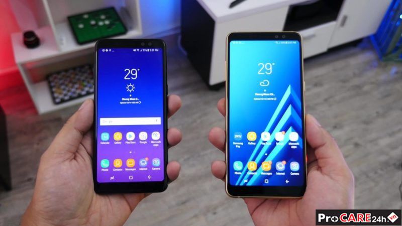 Samsung Galaxy A8 & A8 Plus 2018 ra mắt: Màn vô cực, selfie kép
