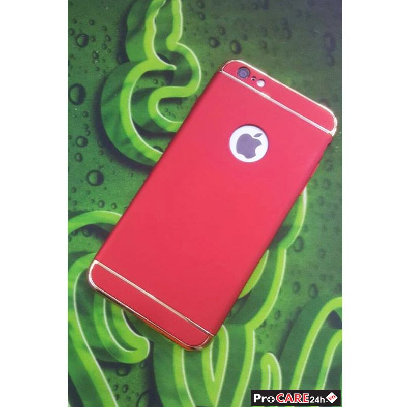 Ốp lưng màu đỏ cho iPhone 6, 6S giả iPhone 7