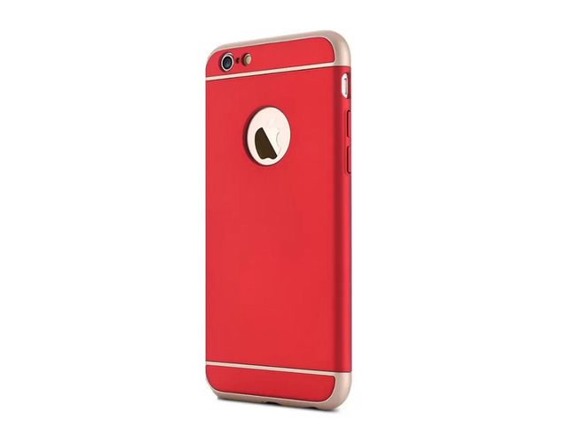 Ốp lưng màu đỏ cho iPhone 6, 6S giả iPhone 7