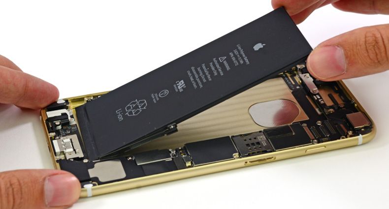 Thay pin iPhone 6S Plus mới vào đẹp hơn