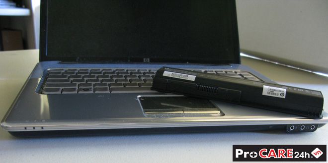 Phục hồi pin laptop bị chai để nơi khô