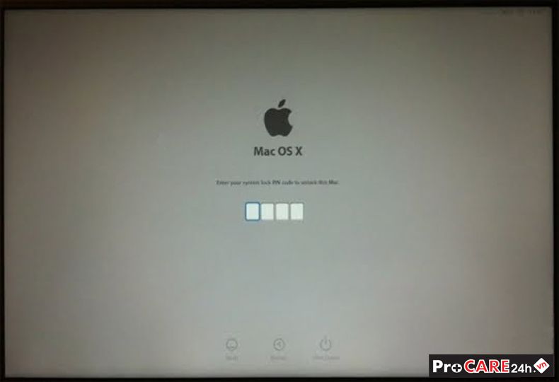 Mở khóa icloud Macbook Air
