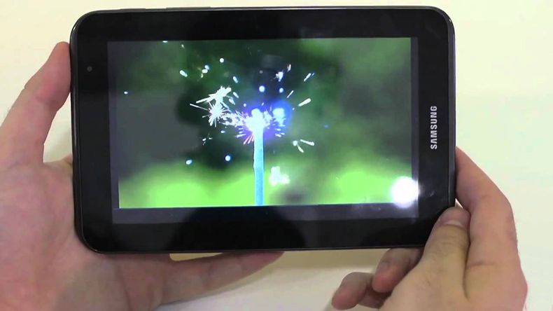 Màn hình Samsung Tab 2 P3100 bị đóm