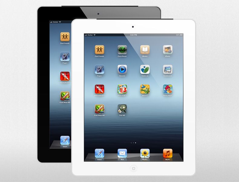 Thay màn hình iPad 3 mới đẹp và sắc nét hơn
