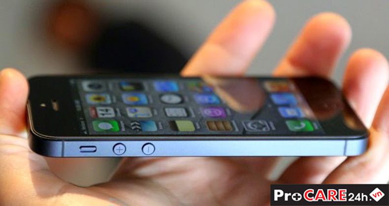 Màn hình iPhone 5 bị rung giật đã khắc phục