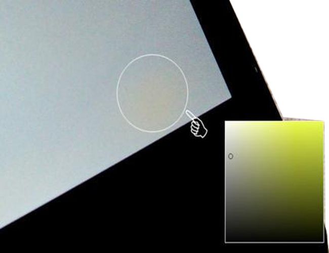 Màn hình iPhone 5 có đểm chết