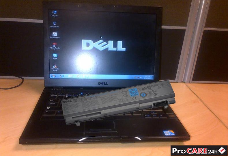 Pin laptop dell E6410 đã thay