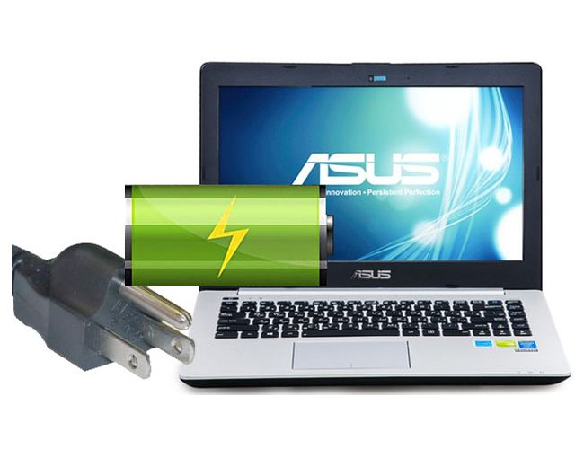 Pin laptop sạc không vào điện