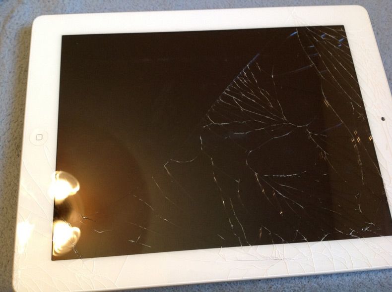 Cảm ứng iPad 3 bị hỏng nặng