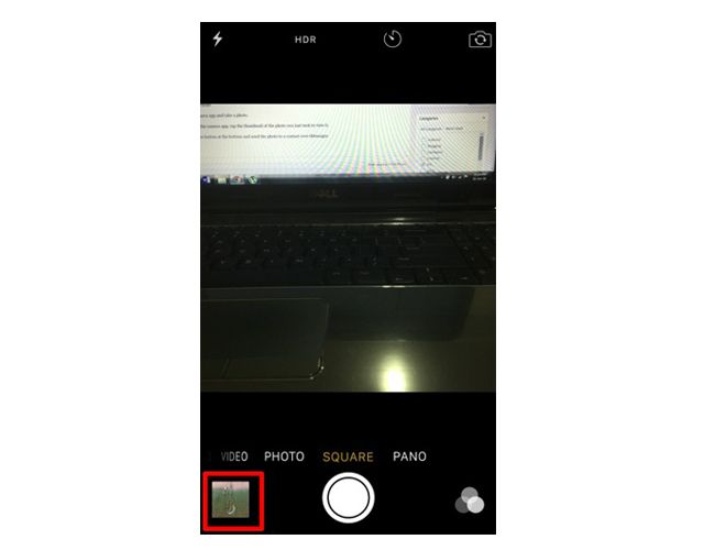 iPhone 6 chụp hình không lưu được