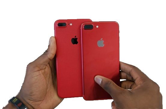 Độ vỏ iPhone 7 Plus màu đỏ từ iPhone 6 Plus/ 6s Plus