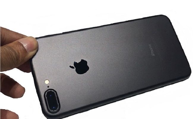 Độ vỏ iPhone 6S Plus lên 7 Plus màu đen