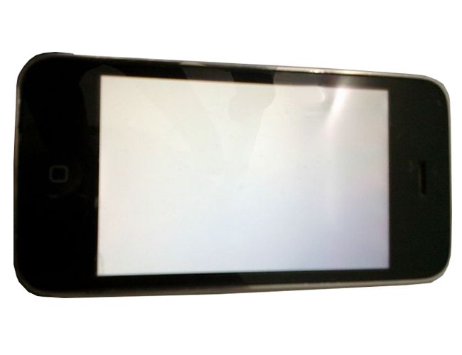 iPhone 5 bị trắng màn hình